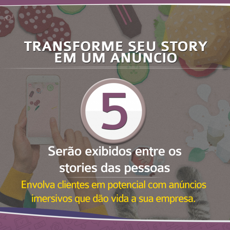 Transforme seu story em um anúncio sem distrações